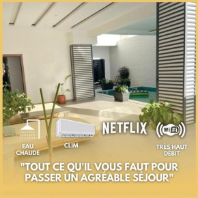 F2 Chic à Dakar Mermoz - Luxe & Comfort